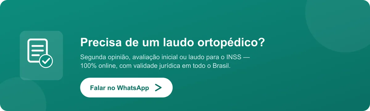 laudo ortopedico